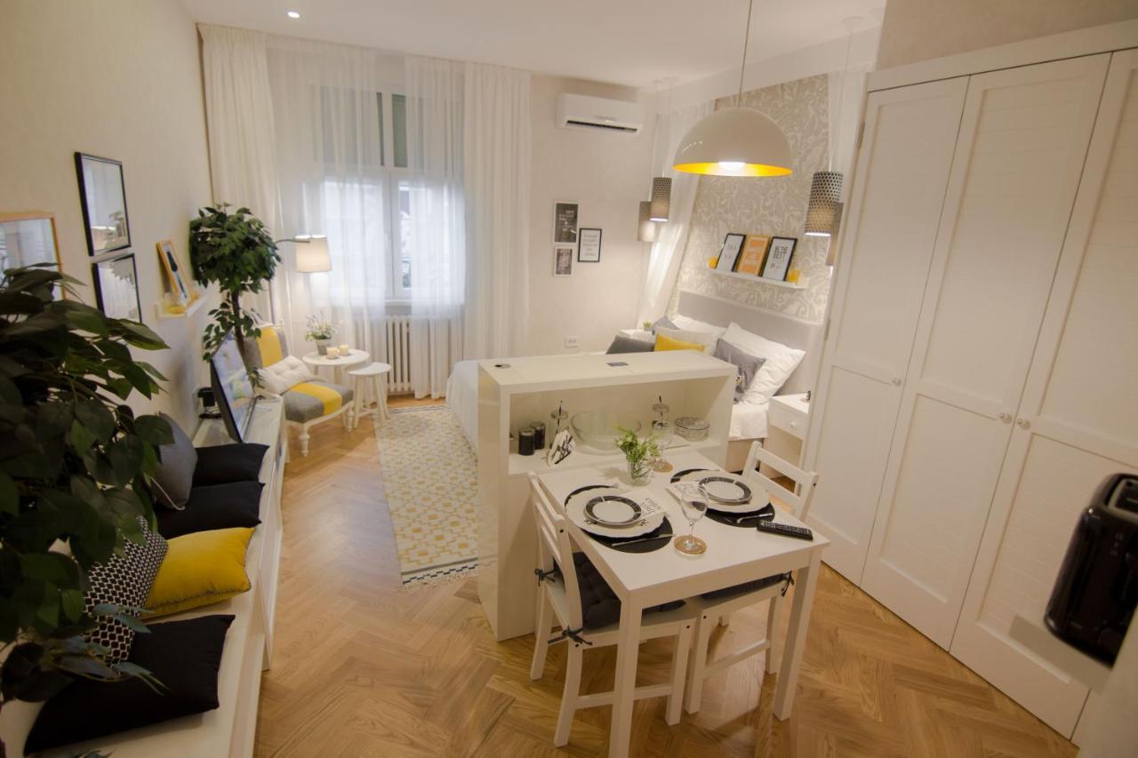 Studio Stil Apartman Belgrád Kültér fotó