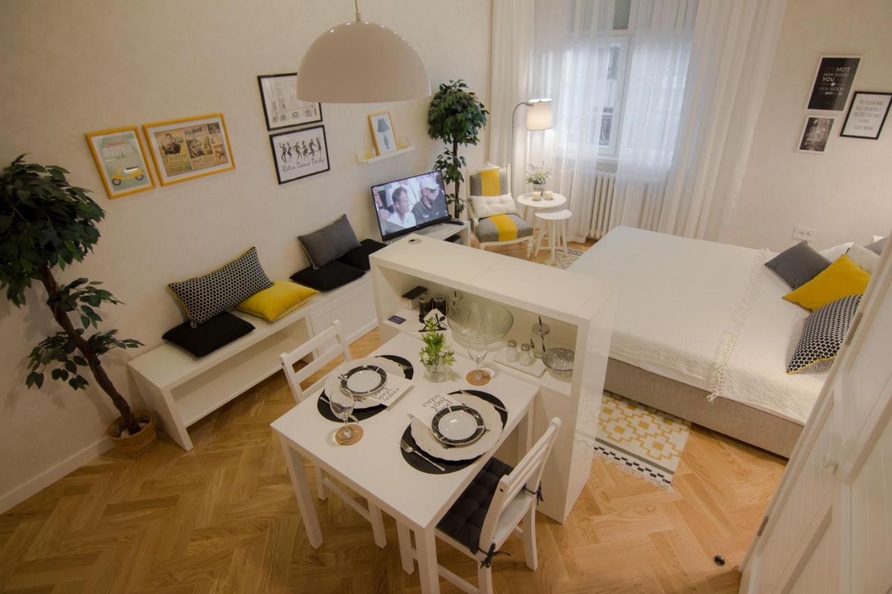 Studio Stil Apartman Belgrád Kültér fotó